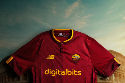 The new AS Roma jersey